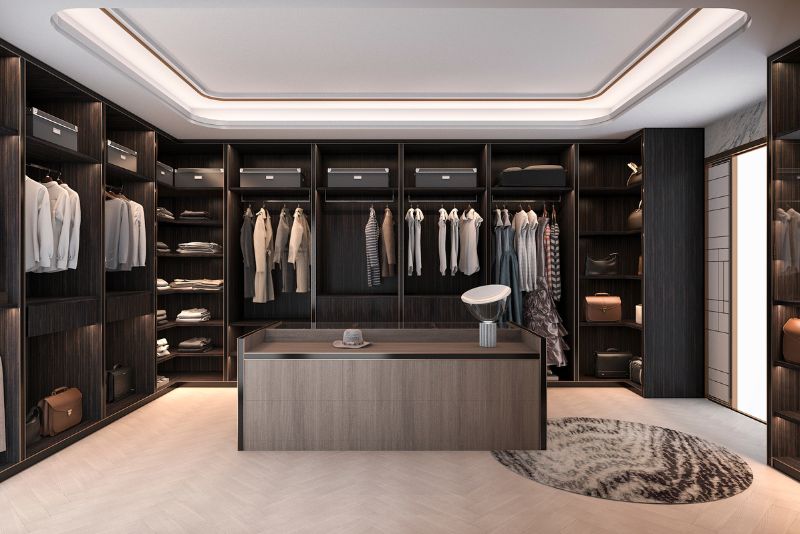 Walk In Wardrobe A Perfect Blend Of Style And Functionality